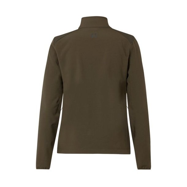 H�rkila Scandinavian Softshell-Jakke W Willow Green/Shadow Brown