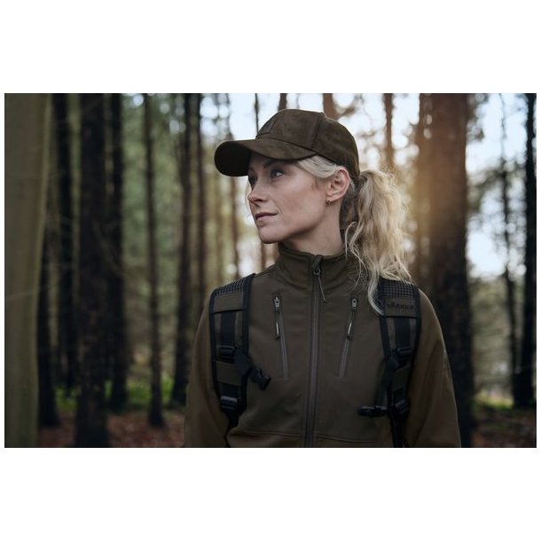H�rkila Scandinavian Softshell-Jakke W Willow Green/Shadow Brown