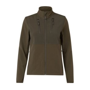 H�rkila Scandinavian Softshell-Jakke W Willow Green/Shadow Brown