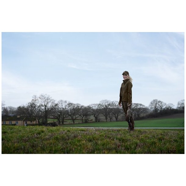 H�rkila Scandinavian Softshell-Jakke W Willow Green/Shadow Brown