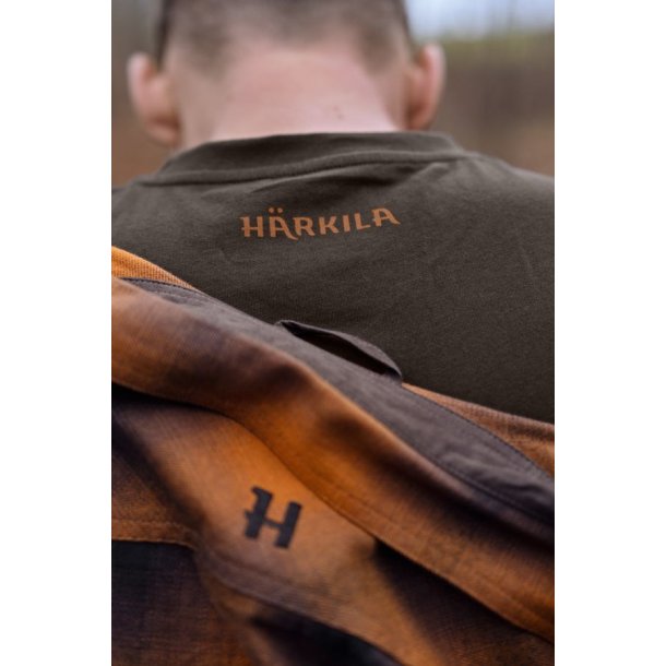 H�rkila Scandinavian S/S T-Shirt Shadow Brown