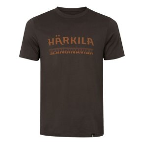 H�rkila Scandinavian S/S T-Shirt Shadow Brown
