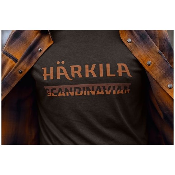 H�rkila Scandinavian S/S T-Shirt Shadow Brown