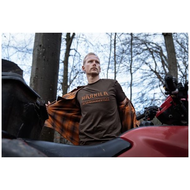 H�rkila Scandinavian S/S T-Shirt Shadow Brown