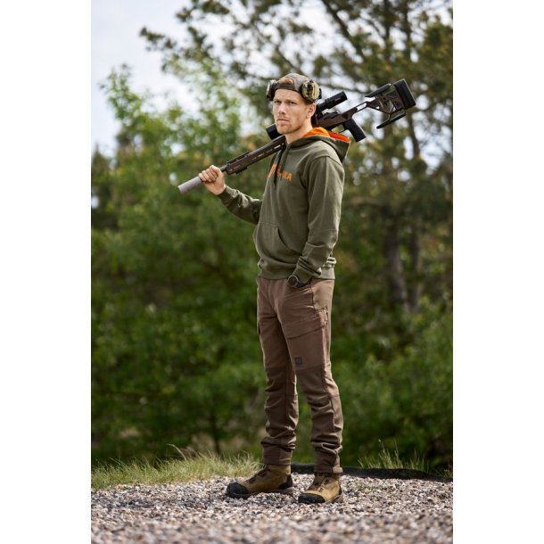 H�rkila Scandinavian Trousers Dark Earth/Slate Brown