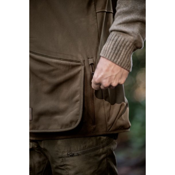 H�rkila Skye Skydeveste Willow Green/Shadow Brown