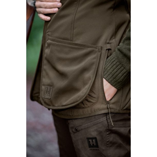 H�rkila Skye Skydeveste W Willow Green/Shadow Brown