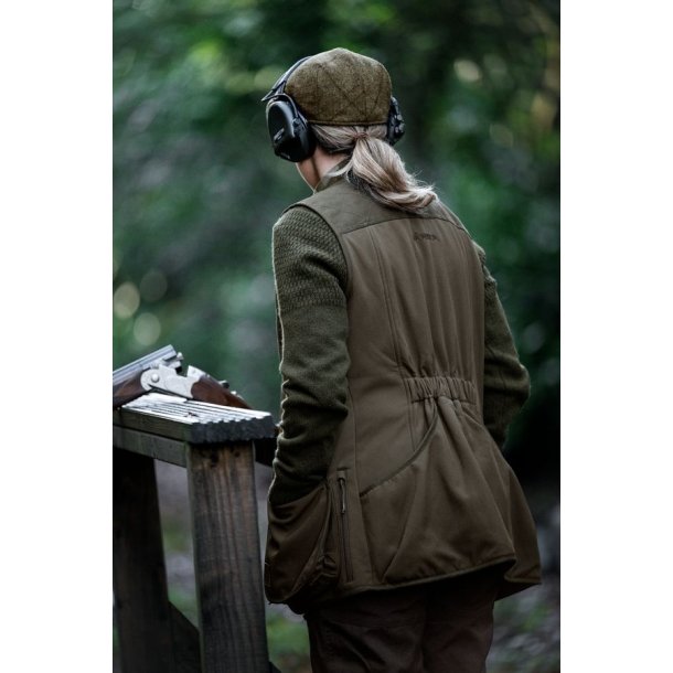 H�rkila Skye Skydeveste W Willow Green/Shadow Brown