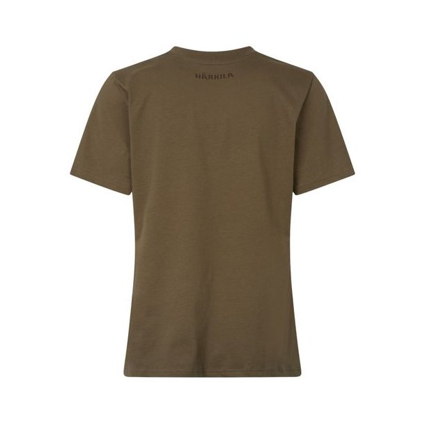 H�rkila Stag Badge S/S T-Shirt W Beech