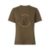 H�rkila Stag Badge S/S T-Shirt W Beech
