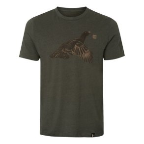 H�rkila Topp S/S T-Shirt Forest Night Grouse