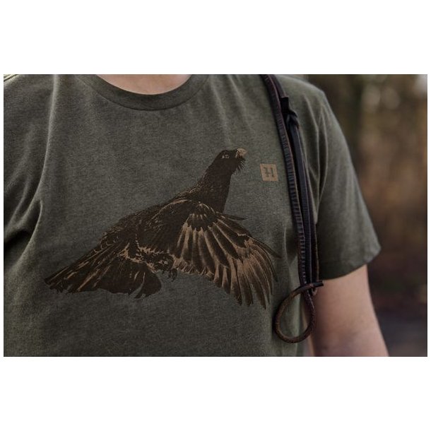 H�rkila Topp S/S T-Shirt Forest Night Grouse