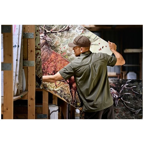 H�rkila Trek S/S Shirt Grape leaf