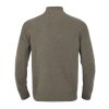 H�rkila Vincent Merino Pullover med Halv Lynl�s Dark Sand
