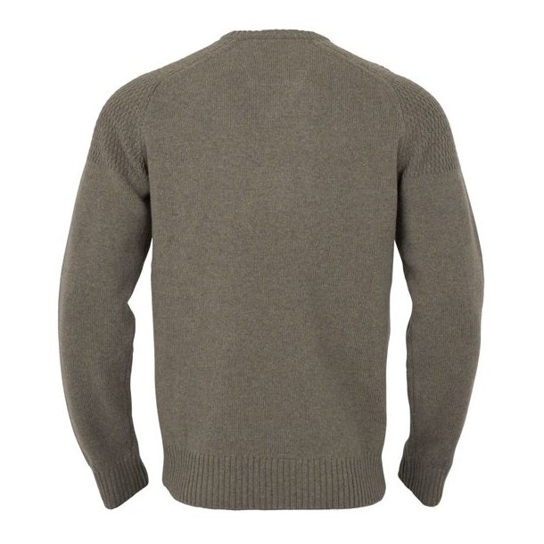 H�rkila Vincent Merino V-Neck Pullover Dark Sand