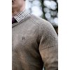 H�rkila Vincent Merino V-Neck Pullover Dark Sand