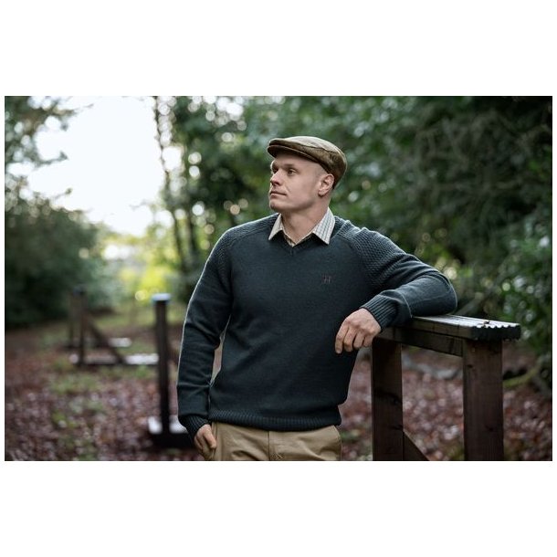 H�rkila Vincent Merino V-Neck Pullover Dark Navy