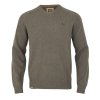 H�rkila Vincent Merino V-Neck Pullover Dark Sand