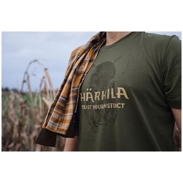 H�rkila Wildboar Logo S/S T-Shirt Forest Night