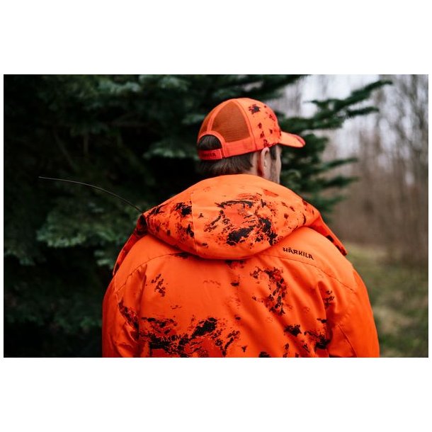 H�rkila Wildboar Pro Blaze Camo HWS Isoleret Jakke AXIS MSP�CE Orange