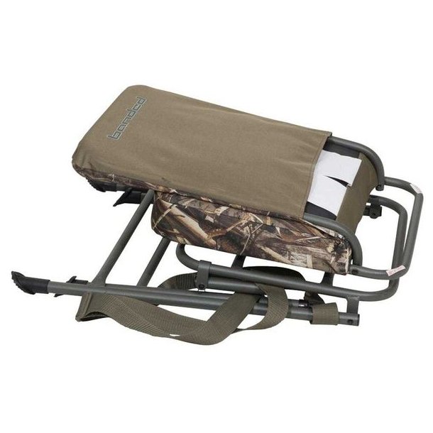 Jagtstol Banded Foldbar Stol 48cm Med Drejbart Sde