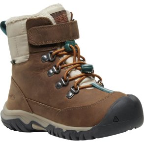 Keen Kanibou WP Kids St�vle Dark Earth-Roasted Pecan