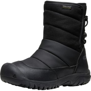 Keen Puffrider WP Kids St�vle Black-Steel Grey