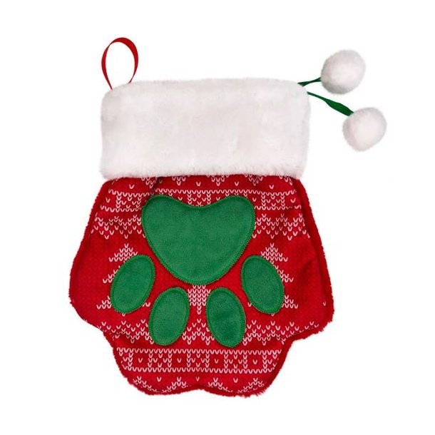 Kong Holiday Stockings Paw 26,5x22x3cm
