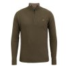 Laksen Brompton Zip Neck Olive