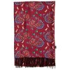 Laksen Game Scarf Wool/ Silk Two Face