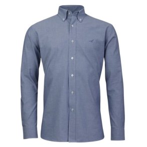 Laksen Kaleb Chambray Shirt Light Blue
