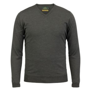 Laksen Sussex V-Neck Loden Green