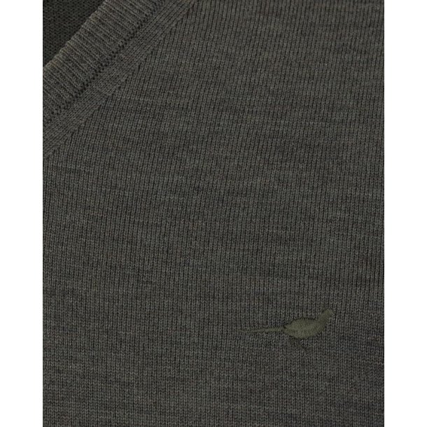 Laksen Sussex V-Neck Loden Green