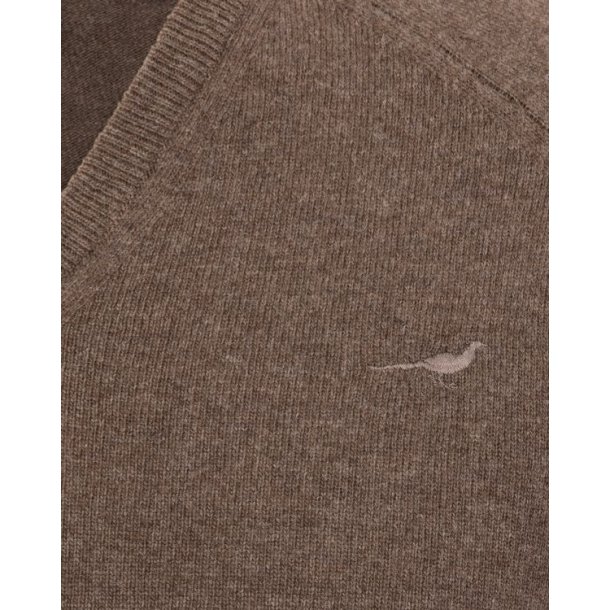 Laksen Trent V-Neck Camel