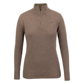 Laksen Tyne Zip Neck Camel