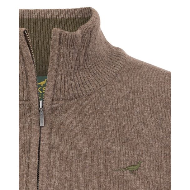 Laksen Tyne Zip Neck Camel