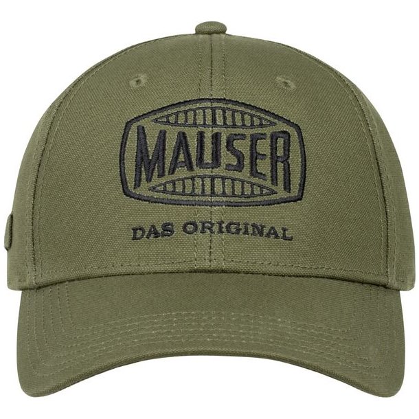 Mauser Logo Canvas Cap Dull Olive