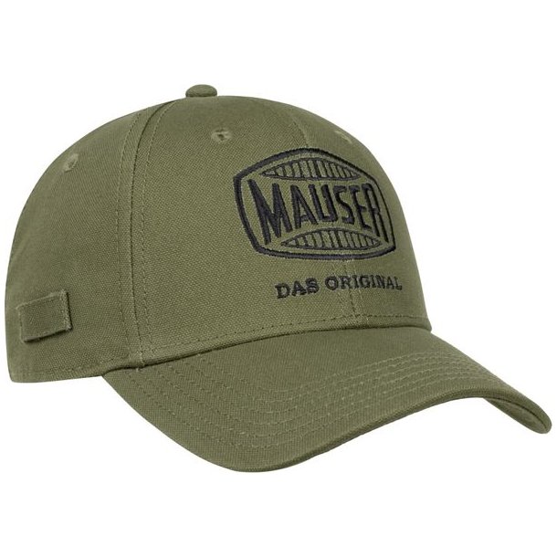 Mauser Logo Canvas Cap Dull Olive