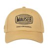 Mauser Logo Canvas Cap Sand