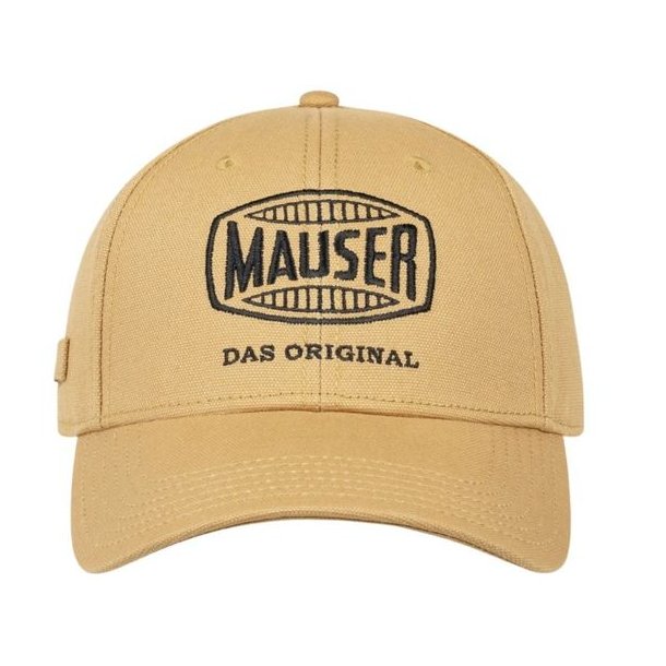Mauser Logo Canvas Cap Sand
