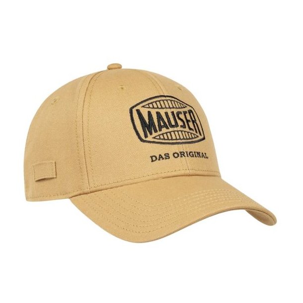 Mauser Logo Canvas Cap Sand