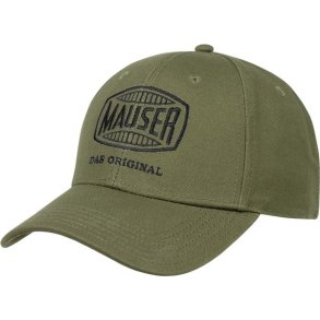 Mauser Logo Canvas Cap Dull Olive