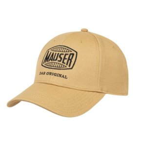 Mauser Logo Canvas Cap Sand