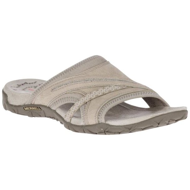 Merrell W Terran Slide II Sandal Taupe