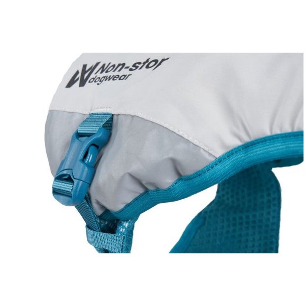 Non-stop dogwear Cooling vest Light gray / teal