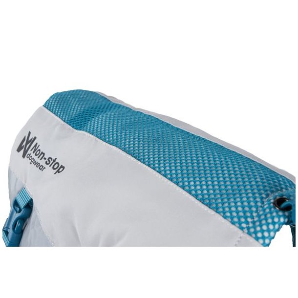 Non-stop dogwear Cooling vest Light gray / teal