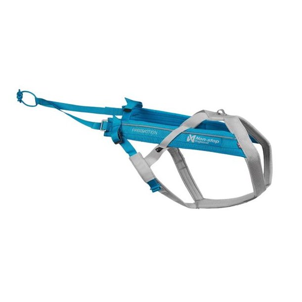 Non-stop dogwear Freemotion Harness 5.0 Blue/Grey Str. 6
