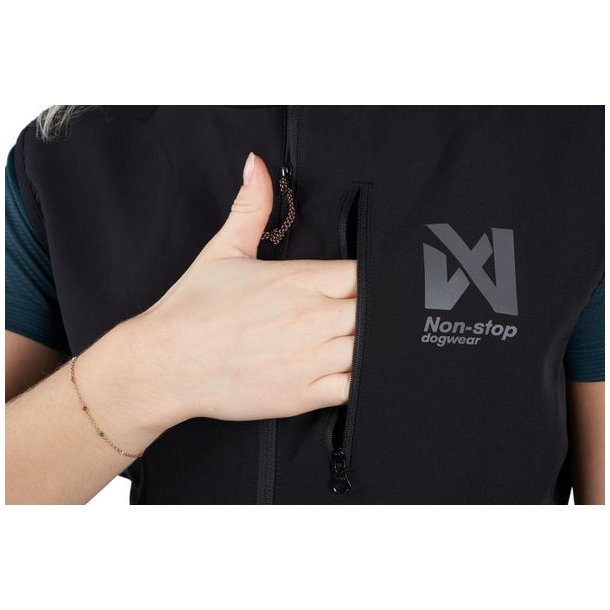 Non-stop dogwear Obedience Vest Light W Black