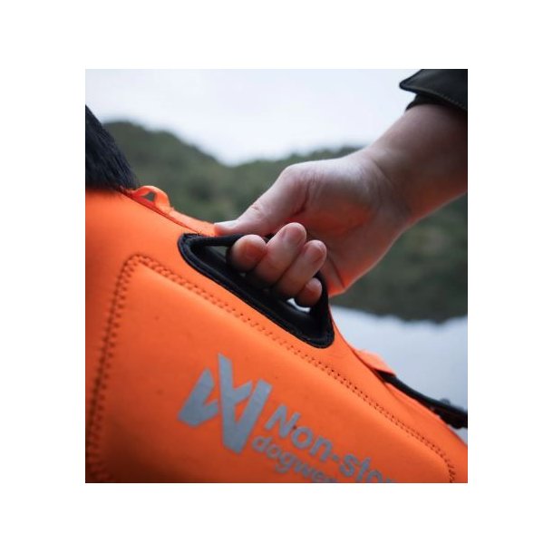 Non-stop dogwear Protector Neoprene Vest Orange/Black