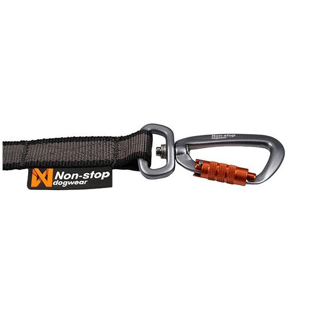 Non-Stop Dogwear Touring Bungee Leash 2.8m/23mm - Hundesnor